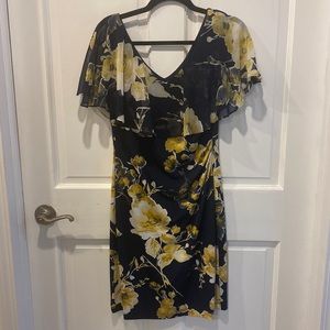 Ladies Floral Summer Spring Easter Wedding Dress